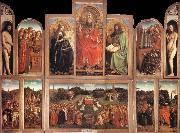 Jan Van Eyck The Ghent Altarpiece oil